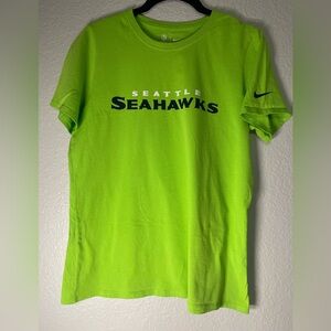 Youth Nike Seattle Seahawks Lime Green Team T-Shirt